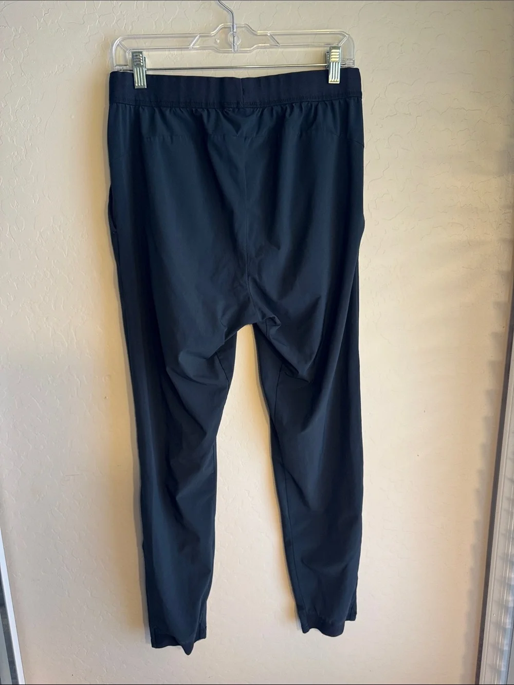 Nike Black Joggers with White Swoosh